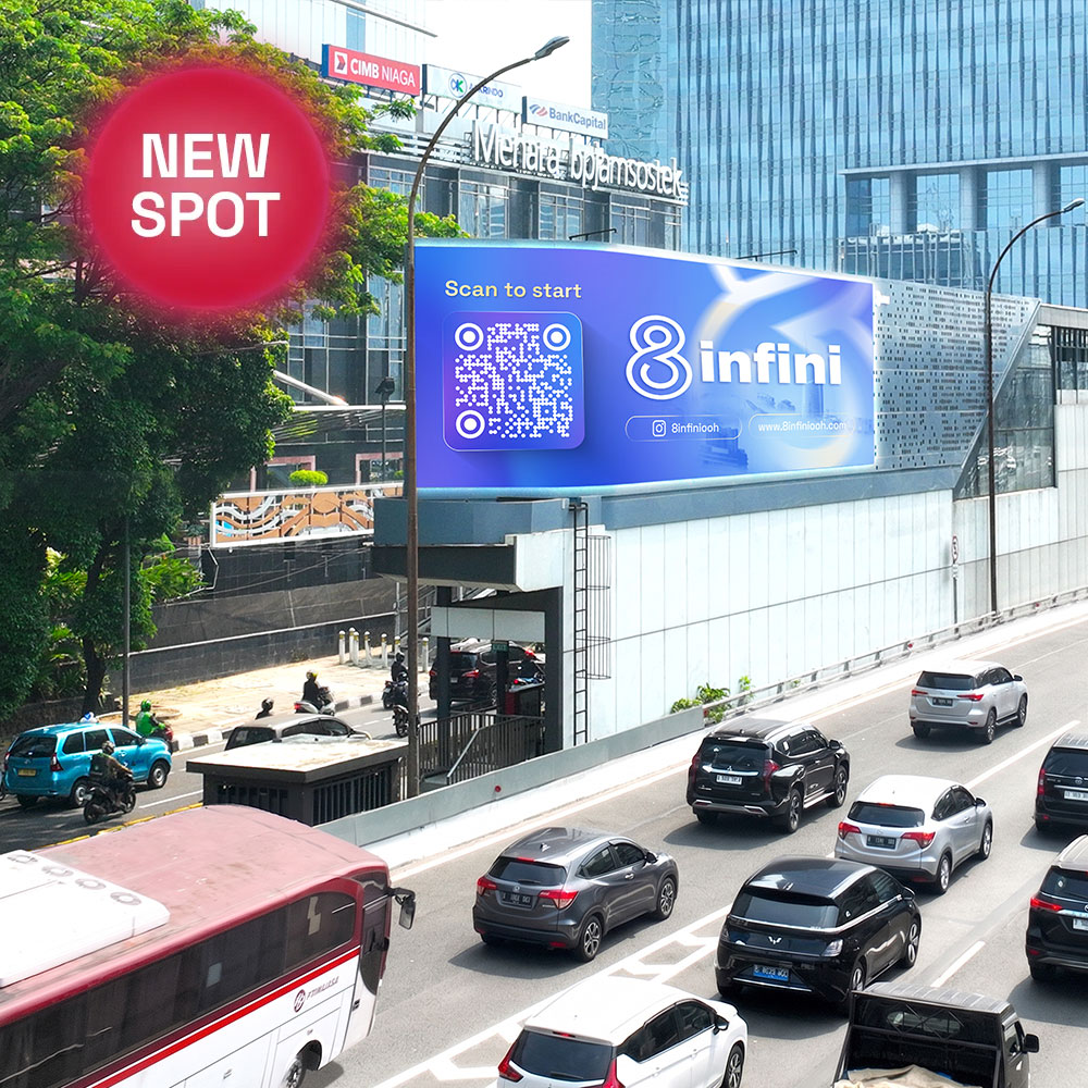 LED Videotron Denpasar, Jakarta – 8infiniooh